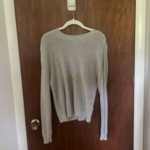 American Eagle XS grey sweater
